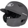 image:imageRawlings R16 Velo Reversible EXT Batting Helmet  Reversible Face GuardMatte Graphite