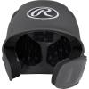 image:imageRawlings R16 Velo Reversible EXT Batting Helmet  Reversible Face GuardMatte Graphite
