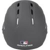 image:imageRawlings R16 Velo Reversible EXT Batting Helmet  Reversible Face GuardMatte Graphite