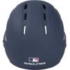 image:imageRawlings R16 Velo Reversible EXT Batting Helmet  Reversible Face GuardMatte Navy