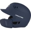 image:imageRawlings R16 Velo Reversible EXT Batting Helmet  Reversible Face GuardMatte Navy