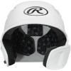 image:imageRawlings R16 Velo Reversible EXT Batting Helmet  Reversible Face GuardMatte White