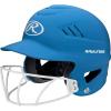 image:imageRawlings  COOLFLO Batting Helmet with Facemask  Fastpitch SoftballMatte Columbia Blue