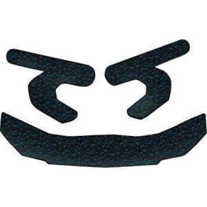 image:imageRawlings  MACH Batting Helmet Fit Kit  BaseballSoftball  Includes 2 Side Pads and 1 Front PadBlack