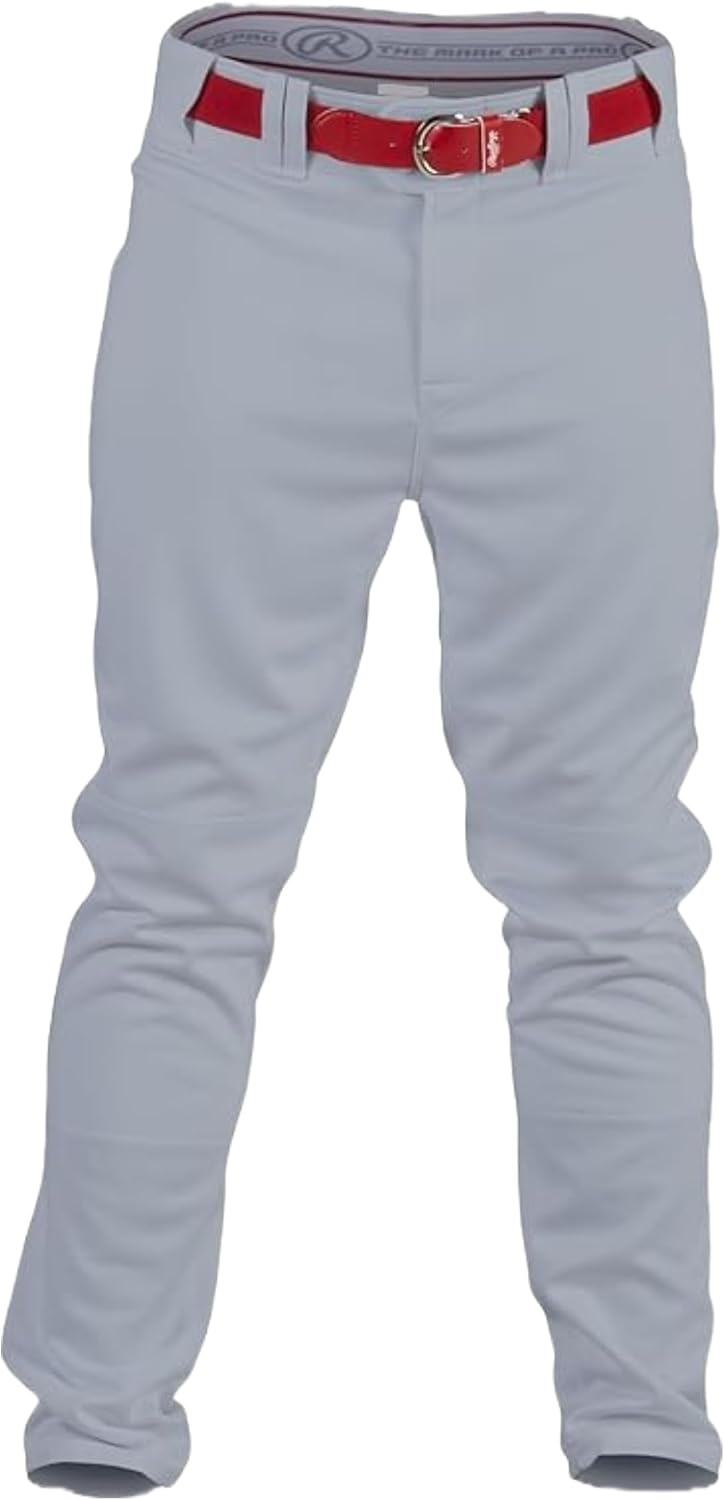 image:imageRawlings  PRO 150 Series Baseball Pants  Full Length SemiRelaxed Fit  Youth Sizes  Solid  Multiple ColorsGrey