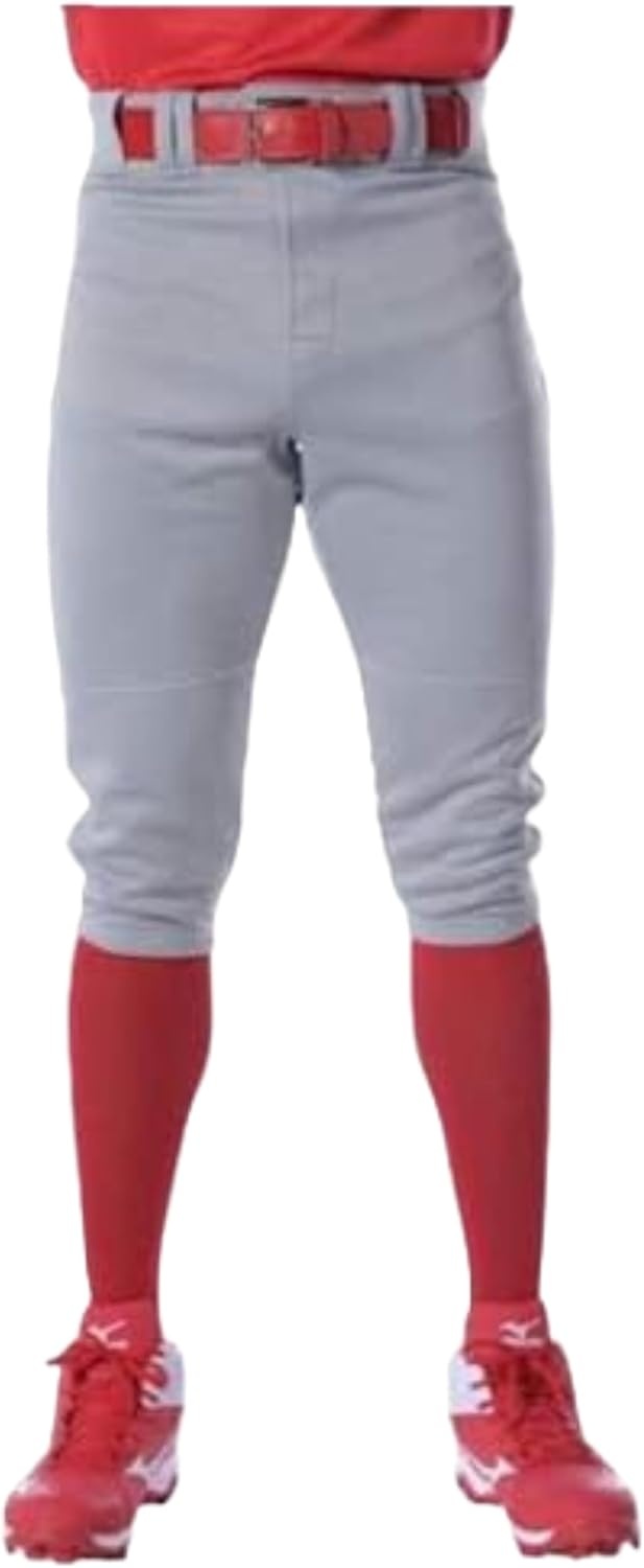 image:imageRawlings  PRO 150 Series Baseball Pants  Knicker Fit  Adult Sizes  Solid  Multiple ColorsGrey