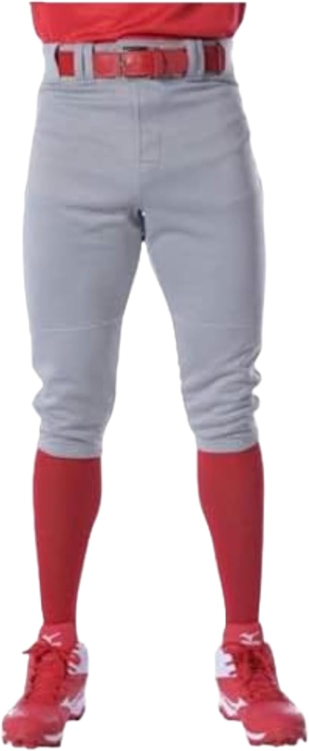 image:imageRawlings  PRO 150 Series Baseball Pants  Knicker Fit  Youth Sizes  Solid  Multiple ColorsGrey