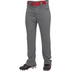 image:imageRawlings  Mens Launch Series Baseball Pants  Full Length SemiRelaxed Fit  Adult Sizes  Solid  Multiple OptionsGraphite