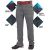 image:imageRawlings  Mens Launch Series Baseball Pants  Full Length SemiRelaxed Fit  Adult Sizes  Solid  Multiple OptionsGrey  Black