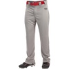 image:imageRawlings  Mens Launch Series Baseball Pants  Full Length SemiRelaxed Fit  Adult Sizes  Solid  Multiple OptionsGrey