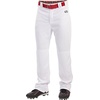 image:imageRawlings  Mens Launch Series Baseball Pants  Full Length SemiRelaxed Fit  Adult Sizes  Solid  Multiple OptionsWhite