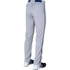image:imageRawlings  Mens SemiRelaxed Full Length Baseball Pants  Piped  Adult Sizes  Multiple ColorsGrey  Navy