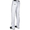 image:imageRawlings  Mens SemiRelaxed Full Length Baseball Pants  Piped  Adult Sizes  Multiple ColorsWhite  Black