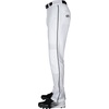 image:imageRawlings  Mens SemiRelaxed Full Length Baseball Pants  Piped  Adult Sizes  Multiple ColorsWhite  Black