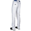 image:imageRawlings  Mens SemiRelaxed Full Length Baseball Pants  Piped  Adult Sizes  Multiple ColorsWhite  Royal