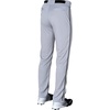 image:imageRawlings  PRO 150 Series Baseball Pants  Full Length SemiRelaxed Fit  Youth Sizes  Piped  Multiple ColorsGrey  Black