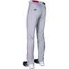 image:imageRawlings  PRO 150 Series Baseball Pants  Full Length SemiRelaxed Fit  Youth Sizes  Piped  Multiple ColorsGrey  Red