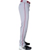 image:imageRawlings  PRO 150 Series Baseball Pants  Full Length SemiRelaxed Fit  Youth Sizes  Piped  Multiple ColorsGrey  Red