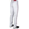 image:imageRawlings  PRO 150 Series Baseball Pants  Full Length SemiRelaxed Fit  Youth Sizes  Piped  Multiple ColorsWhite  Red