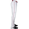 image:imageRawlings  PRO 150 Series Baseball Pants  Full Length SemiRelaxed Fit  Youth Sizes  Piped  Multiple ColorsWhite  Red