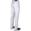 image:imageRawlings  PRO 150 Series Baseball Pants  Full Length SemiRelaxed Fit  Youth Sizes  Piped  Multiple ColorsWhite  Royal