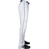 image:imageRawlings  PRO 150 Series Baseball Pants  Full Length SemiRelaxed Fit  Youth Sizes  Piped  Multiple ColorsWhite  Royal