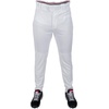 image:imageRawlings Mens Pro 150 Series Baseball Pants  Tapered Jogger Fit  Adult Sizes  Solid  Multiple ColorsWhite