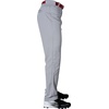 image:imageRawlings Mens SemiRelaxed Full Length Baseball Pants  Adult Sizes  Solid  Multiple ColorsGrey