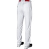 image:imageRawlings Mens SemiRelaxed Full Length Baseball Pants  Adult Sizes  Solid  Multiple ColorsWhite