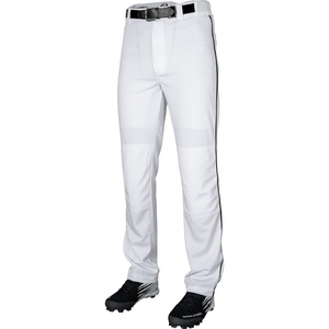 image:imageRawlings  Mens SemiRelaxed Full Length Baseball Pants  Piped  Adult Sizes  Multiple ColorsWhite  Black