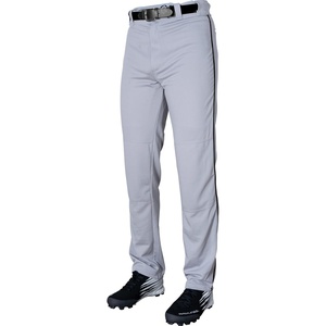 image:imageRawlings  PRO 150 Series Baseball Pants  Full Length SemiRelaxed Fit  Youth Sizes  Piped  Multiple ColorsGrey  Black