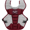 image:imageRawlings  Velo 20 Catchers Chest Protector  Baseball  Adult amp Intermediate Sizing  Multiple ColorsCardinalWhite