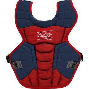 image:imageRawlings  Velo 20 Catchers Chest Protector  Baseball  Adult amp Intermediate Sizing  Multiple ColorsNavyScarlet