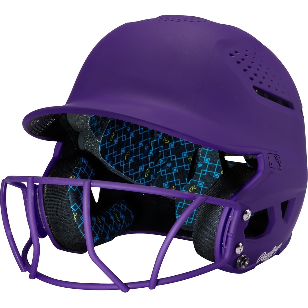 image:imageRawlings  RX2 Series Fastpitch Softball Batting Helmet  JR amp SR Sizes  Multiple ColorsPurple