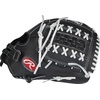 image:imageRawlings  Heart of The Hide Fastpitch Softball Glove  Sizes 1175  1275  Multiple StylesBlack  Grey  DoubleLaced Basket Web