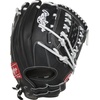 image:imageRawlings  Heart of The Hide Fastpitch Softball Glove  Sizes 1175  1275  Multiple StylesBlack  Grey  DoubleLaced Basket Web