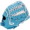image:imageRawlings  Heart of The Hide Fastpitch Softball Glove  Sizes 1175  1275  Multiple StylesColumbia Blue  Modified Trapeze Web