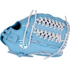 image:imageRawlings  Heart of The Hide Fastpitch Softball Glove  Sizes 1175  1275  Multiple StylesColumbia Blue  Modified Trapeze Web