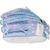 image:imageRawlings  Heart of The Hide Fastpitch Softball Glove  Sizes 1175  1275  Multiple StylesColumbia Blue  White  Pink  Basket Web