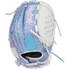 image:imageRawlings  Heart of The Hide Fastpitch Softball Glove  Sizes 1175  1275  Multiple StylesColumbia Blue  White  Pink  Basket Web