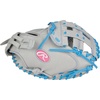 image:imageRawlings  Heart of The Hide Fastpitch Softball Glove  Sizes 1175  1275  Multiple StylesGrey  Columbia Blue  Modified H Web