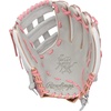 image:imageRawlings  Heart of The Hide Fastpitch Softball Glove  Sizes 1175  1275  Multiple StylesGrey  Pink  Pro H Web