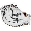 image:imageRawlings  Heart of The Hide Fastpitch Softball Glove  Sizes 1175  1275  Multiple StylesWhite  Rose Gold  Modified Single Post Web