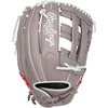 image:imageRawlings  R9 Fastpitch Softball Glove  Sizes 115  13  Multiple StylesGrey  Pro H Web