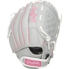 image:imageRawlings  Sure Catch Series Youth Softball Glove  Sizes 10  125  Multiple StylesGrey  Pink