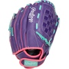 image:imageRawlings  Sure Catch Series Youth Softball Glove  Sizes 10  125  Multiple StylesPurple  Pink  Mint