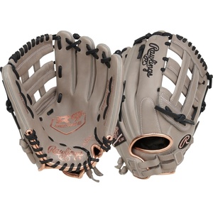 image:imageRawlings  R9 Fastpitch Softball Glove  Sizes 115  13  Multiple StylesGrey  Contour Pro H Web