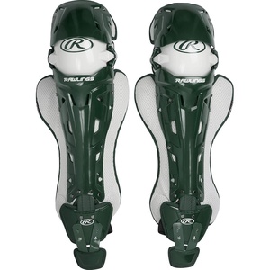 image:imageRawlings Rawlings  MACH Catchers Leg Guards  Baseball  NOCSAE Certified  Adult amp Intermediate Sizing  Multiple ColorsDark Green
