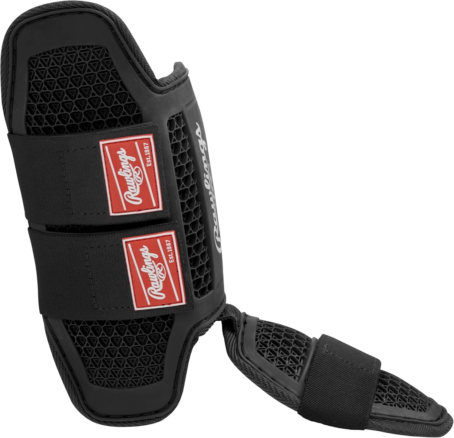 image:imageRawlings  Batters Leg Guard  Baseball  Softball  Small amp Large Sizes  Multiple ColorsBlack