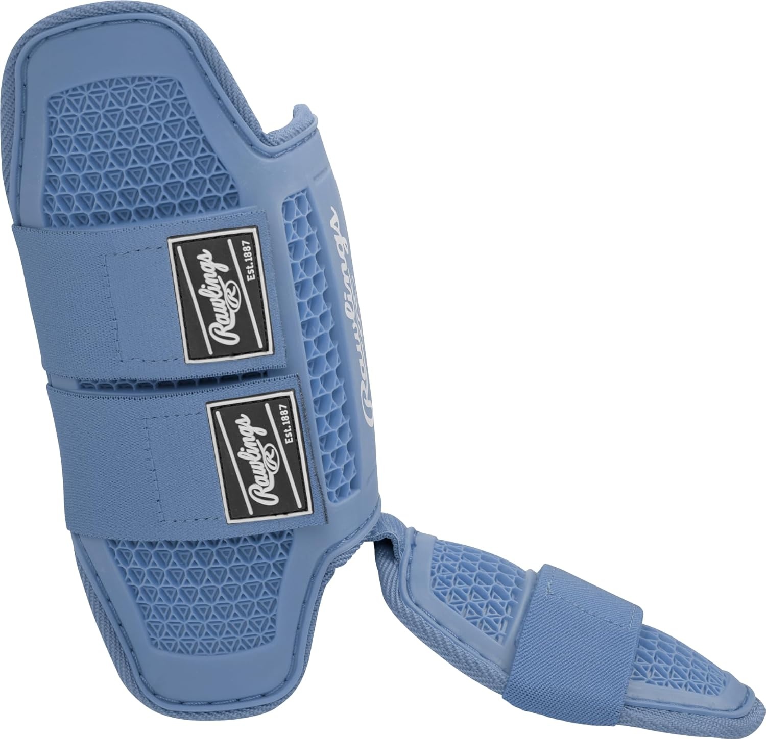 image:imageRawlings  Batters Leg Guard  Baseball  Softball  Small amp Large Sizes  Multiple ColorsColumbia Blue